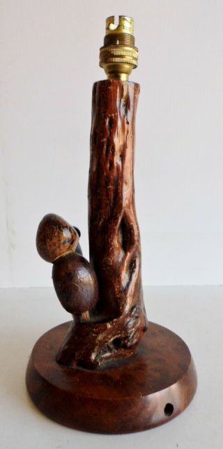 EXTREMELY RARE 1930 ' s YZ BIRD FATURAN LAMP BASE - HENRY HOWELL / ALFRED DUNHILL 3