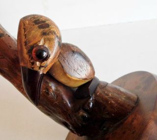 EXTREMELY RARE 1930 ' s YZ BIRD FATURAN LAMP BASE - HENRY HOWELL / ALFRED DUNHILL 6