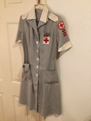 Wwii Era Red Cross Nurses Uniform And Cap