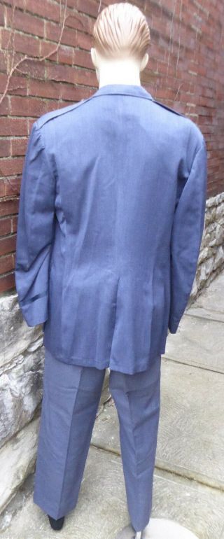 VINTAGE KOREAN WAR US AIR FORCE UNIFORM COAT and PANTS 3