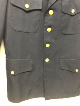US Coast Guard USCG Uniform Jacket And Hat Named 6