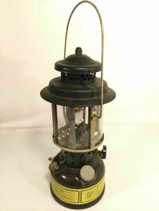 US Military Army Field Lantern Vintage Quadrant Globe Coleman Type Made In USA 3