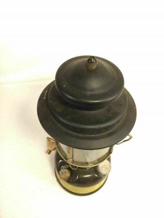 US Military Army Field Lantern Vintage Quadrant Globe Coleman Type Made In USA 9