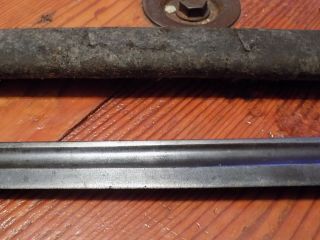 SIAM WILD TIGER Siamese P1907 Enfield Bayonet & Leather Scabbard RARE 3