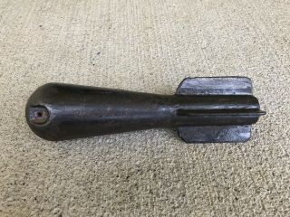 RARE Vintage WW2 U.  S.  Military Iron Training PRACTICE BOMB (WWII) 2