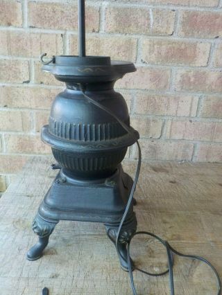 cast iron spark pot belly stove salesman sample 14 