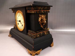 Haven Pembroke Adamantine Cabinet Clock 1890 Antique