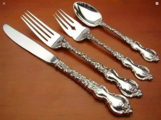 Du Barry - International Sterling 4pc Place Setting (service For 8)