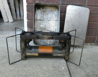 Vintage Ww2 Wwii Us Agmco Camp Stove 1945