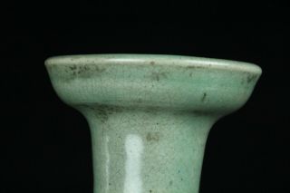 JUN032F KOREAN GORYEO CELADON PORCELAIN BOTTLE VASE 7