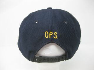 USS Barnstable County Vintage Snapback Hat Cap Navy LST 1197 UNWORN 2