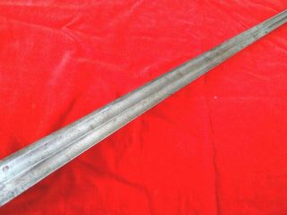 HUGE ANTIQUE CUIRASSIER SWORD FRENCH NAPOLEONIC AN XI MODEL uncleaned untouched 8