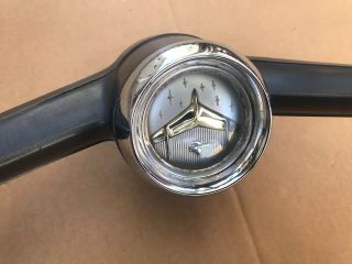 1959 Pontiac Catalina Wagon Steering Wheel with Horn Button.  Bonneville 2