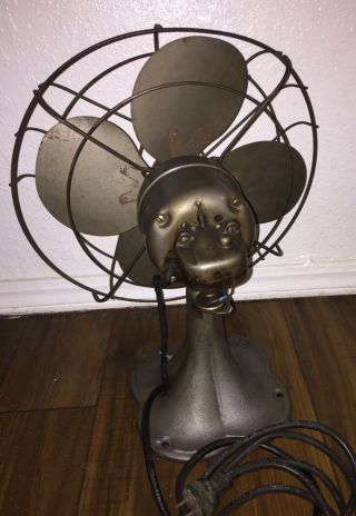 Emerson Junior Vintage Antique Fan Oscillating 2660 - C GREAT 4
