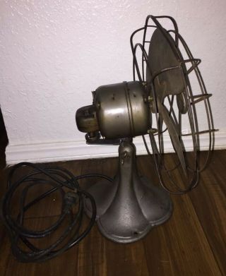 Emerson Junior Vintage Antique Fan Oscillating 2660 - C GREAT 5