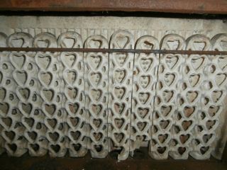 vintage cast iron gas heater ornate 6