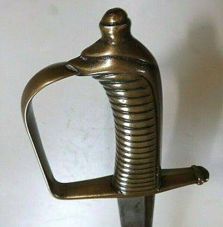 American Revolutionary War French German Sword Grenadier Briquet Ca 1767