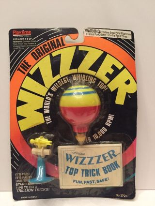 Wizzer The Wizzer Playtime 1991 The Worlds Wildest Whirling Top Rare