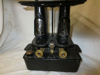 Antique RARE TOTALLY RESTORED SAM S UTTER SUTTER Cast Iron Sad Heater Stove Mica 2