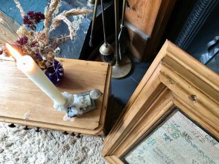 Fabulous Antique Vintage Victorian Sampler in Pine Frame 11