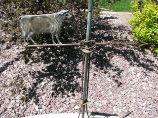 Small Hollow Bull (not Cow) Lightning Rod Weather Vane