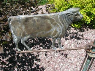 Small Hollow Bull (not cow) Lightning Rod Weather Vane 3