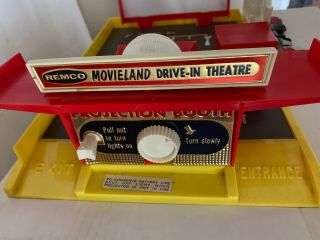 REMCO 1959 MOVIELAND DRIVE - IN CARS FILMS BILLBOARDS 6