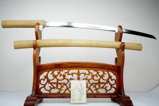Authentic 76cm Japanese Katana Sword 420yr Antique Samurai Nihonto,  Art Smithed