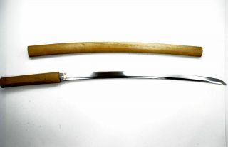 Authentic 76cm Japanese Katana Sword 420Yr Antique Samurai Nihonto,  Art Smithed 4