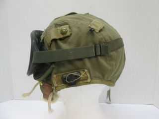 WW2 Flight Cap,  US Army Air Force Type A - 9 with googles 2