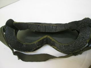 WW2 Flight Cap,  US Army Air Force Type A - 9 with googles 7