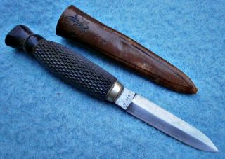 Antique Old Victorian Thistle Dagger Scottish Knife British Sword Boy Scout