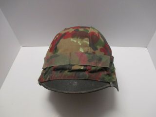 Ww2 Swiss Army Helmet With Cover