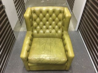 Very Cool Mid Century Modern Leather Lounge Chair Mad Men 3