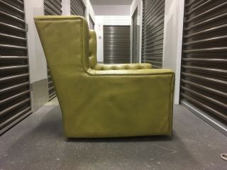 Very Cool Mid Century Modern Leather Lounge Chair Mad Men 4