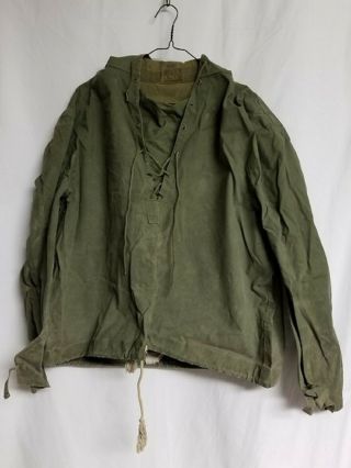 WWII US Navy Foul Weather Parka and Bibs 4