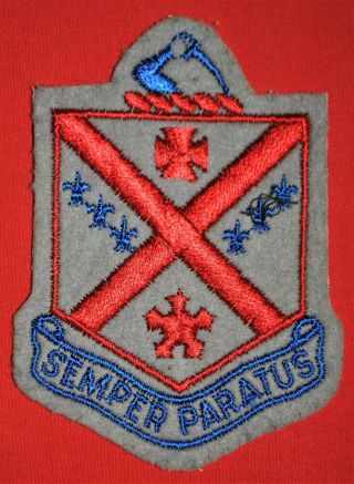 Wwii Era 101st Infantry Regiment - Massachusetts National Guard Patch