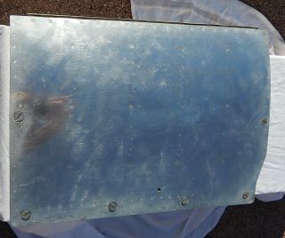 Usaf F - 86a Sabre Jet Fighter All Metal 20 X 15 Inch Fuselage Access Panel