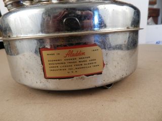 vintage ALADDIN BLUE FLAME Economy Cooker Heater KEROSENE STOVE 4