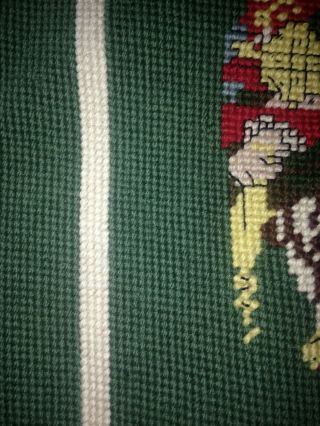 Casino Duplicate Bridge Needlepoint Cards Ace Queen King Jack Pillow or Chair 8