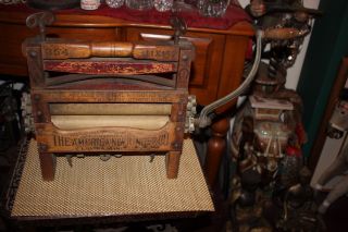 Antique American Wringer Company Clothes Wringer - York - Country Decor - American