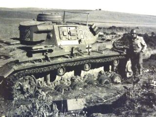 Captured Former Spzabt 501 Mk Iii Ausf.  N Panzer At Beja/hunt 