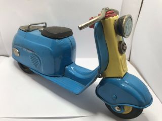 TIN TOY SCOOTER JAPAN 1950s/60s 2