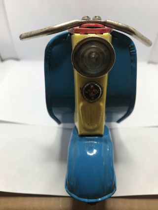 TIN TOY SCOOTER JAPAN 1950s/60s 3