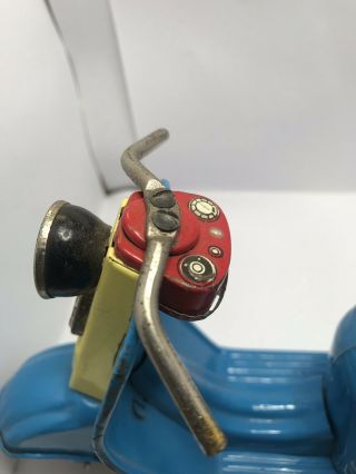 TIN TOY SCOOTER JAPAN 1950s/60s 6