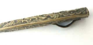 Rare 1800s Italian French Prostitute ' s Hand Crafted Erotic Stiletto Dagger Knife 11