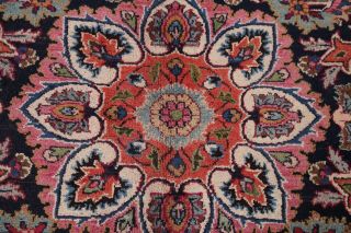 VINTAGE Traditional Floral Signed Persian Area Rug Hand - Knotted Oriental 10 ' x13 ' 8
