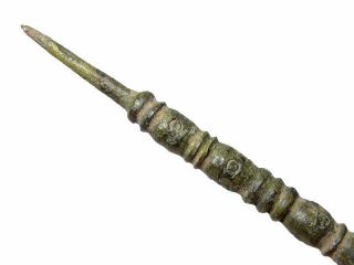 TOP,  RARE ROMAN BRONZE STYLUS,  WRITING TOOL, 5