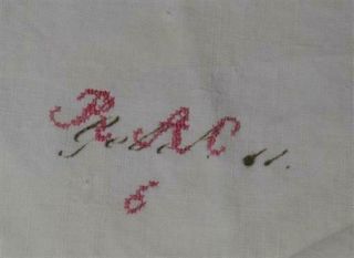 Antique Bed Sheet Linen Civil War Era Homespun 72 X 106 Sign Rac 1850s