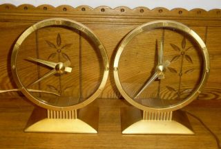 Vintage Modern Jefferson Golden Hour Clocks